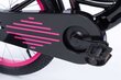Jalgratas TOMABIKE 18", must ja roosa hind ja info | Jalgrattad | kaup24.ee