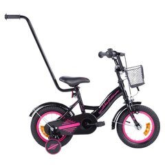 Велосипед TOMABIKE 12" чёрно-розовый цена и информация | Велосипеды | kaup24.ee