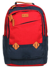 Школьный рюкзак Airtex School 715, синий/красный цена и информация | Школьные рюкзаки, спортивные сумки | kaup24.ee