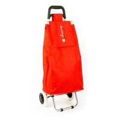 Ostukott ratastel Airtex Worldline 028 Tote, 56 l, punane цена и информация | Сумки для покупок | kaup24.ee