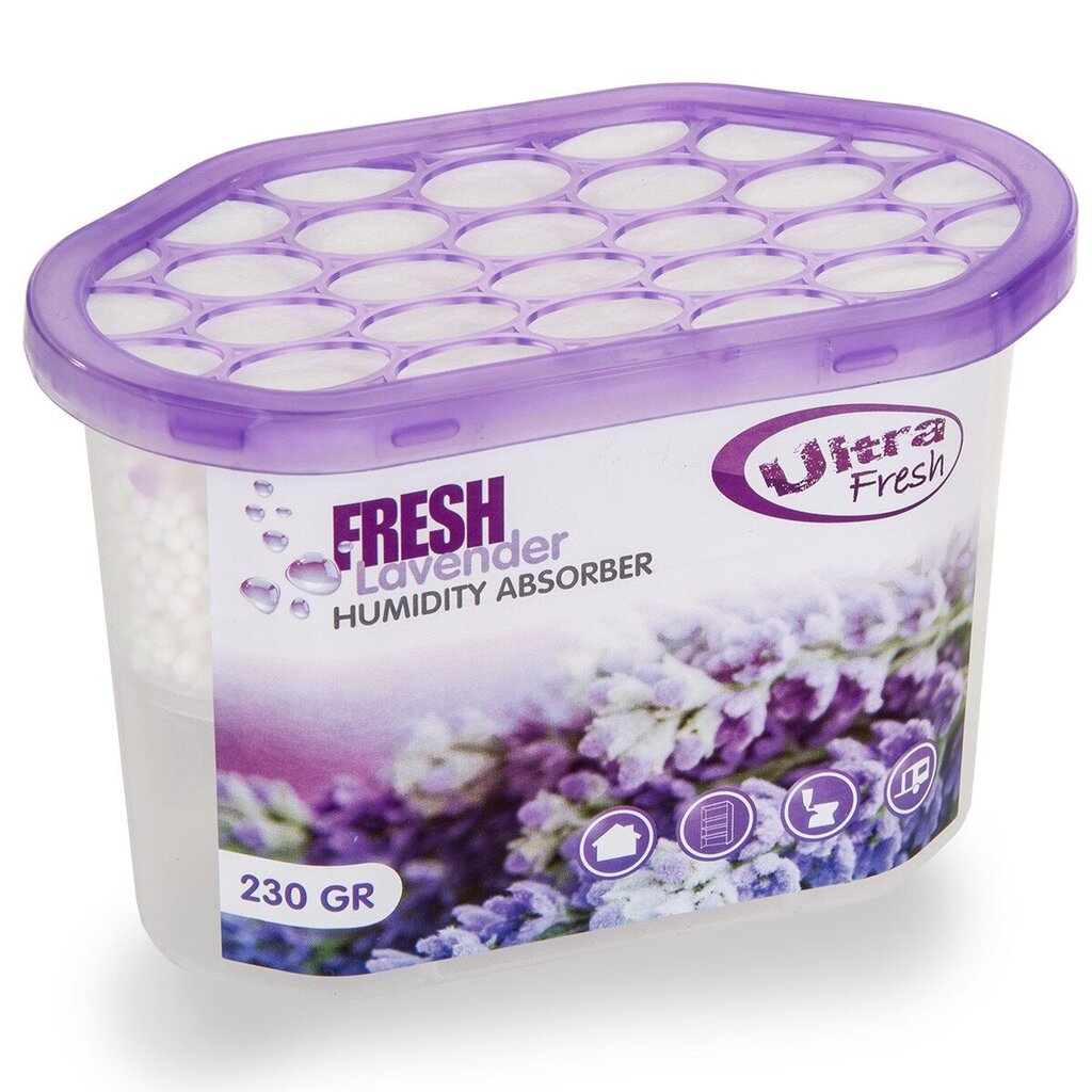 Pochłaniacz wilgoci 500 ml/230g Lavender цена и информация | Õhukuivatid | kaup24.ee