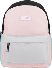 4F Pink backpack JAW22ABACF017 54S hind ja info | Spordikotid, seljakotid | kaup24.ee