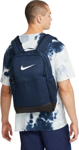 Nike Backpack Brasilia 9.5 Training M navy blue DH7709 410 hind ja info | Spordikotid, seljakotid | kaup24.ee