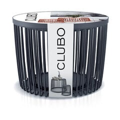 Набор из 2-х универсальных корзин CLUBO 50+100 л цвета антрацит цена и информация | Ящики для вещей | kaup24.ee