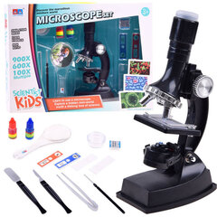 Laste mikroskoop koos tarvikutega цена и информация | Развивающие игрушки | kaup24.ee