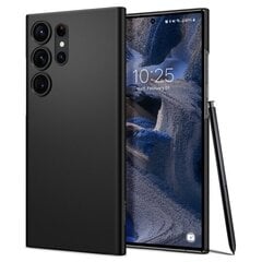 Case SPIGEN Airskin ACS05636 for Samsung Galaxy S23 Ultra - Black hind ja info | Telefoni kaaned, ümbrised | kaup24.ee