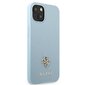 Guess GUHCP13MPS4MB iPhone 13 6,1" niebieski|blue hardcase Saffiano 4G Small Metal Logo цена и информация | Telefoni kaaned, ümbrised | kaup24.ee