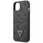 Guess GUHCP13SP4TPK iPhone 13 mini 5,4" czarny|black hardcase 4G Triangle Logo Cardslot hind ja info | Telefoni kaaned, ümbrised | kaup24.ee