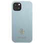 Guess GUHCP13SPS4MB iPhone 13 mini 5,4" niebieski|blue hardcase Saffiano 4G Small Metal Logo цена и информация | Telefoni kaaned, ümbrised | kaup24.ee