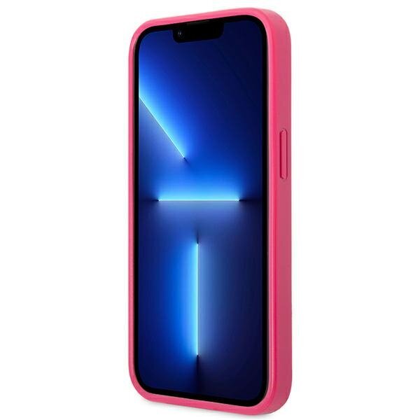 Guess GUHCP13SPS4MF iPhone 13 mini 5,4" różowy|pink hardcase Saffiano 4G Small Metal Logo цена и информация | Telefoni kaaned, ümbrised | kaup24.ee
