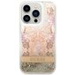 Guess GUHCP14XLFLSD iPhone 14 Pro Max 6,7" złoty|gold hardcase Paisley Liquid Glitter hind ja info | Telefoni kaaned, ümbrised | kaup24.ee