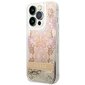 Guess GUHCP14XLFLSD iPhone 14 Pro Max 6,7" złoty|gold hardcase Paisley Liquid Glitter hind ja info | Telefoni kaaned, ümbrised | kaup24.ee