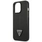 Guess GUHCP14XPSATLK iPhone 14 Pro Max 6,7" czarny|black hardcase SaffianoTriangle Logo hind ja info | Telefoni kaaned, ümbrised | kaup24.ee