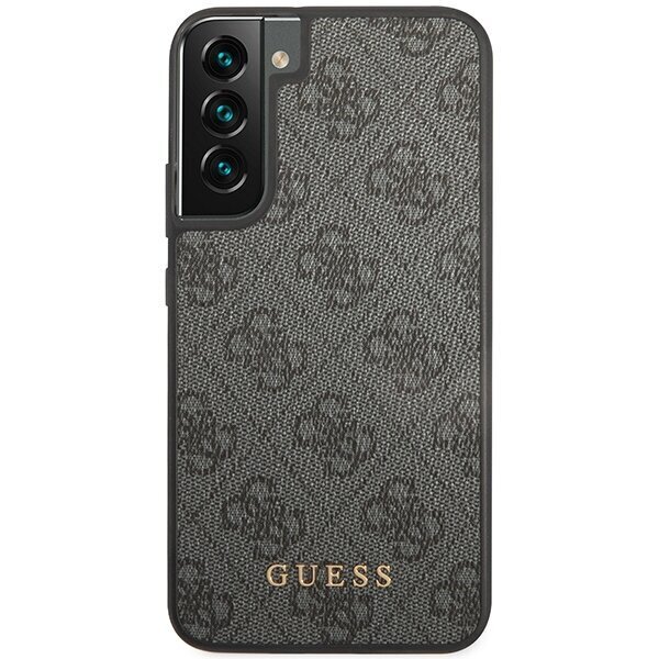 Guess GUHCS23MG4GFGR S23+ S916 szary|grey hardcase 4G Metal Gold Logo цена и информация | Telefoni kaaned, ümbrised | kaup24.ee