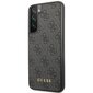 Guess GUHCS23MG4GFGR S23+ S916 szary|grey hardcase 4G Metal Gold Logo цена и информация | Telefoni kaaned, ümbrised | kaup24.ee