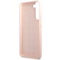 Guess GUHCS23SLSLMGPP S23 S911 różowy|pink hardcase Silicone Script Metal Logo hind ja info | Telefoni kaaned, ümbrised | kaup24.ee