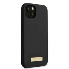 Guess GUHMP13MSPLK iPhone 13 6,1" czarny|black hard case Silicone Logo Plate MagSafe hind ja info | Telefoni kaaned, ümbrised | kaup24.ee