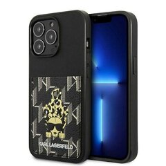 Karl Lagerfeld KLHCP13LCANCNK iPhone 13 Pro | 13 6,1" hardcase czarny|black Karlimals Cardslot цена и информация | Чехлы для телефонов | kaup24.ee