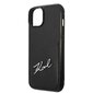 Karl Lagerfeld KLHCP14MCSSK iPhone 14 Plus 6,7" hardcase czarny|black Signature Logo Cardslot цена и информация | Telefoni kaaned, ümbrised | kaup24.ee