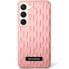 Karl Lagerfeld KLHCS23MRUPKLPP S23+ S916 hardcase różowy|pink 3D Monogram цена и информация | Чехлы для телефонов | kaup24.ee