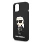 Karl Lagerfeld KLHMP14SSNIKBCK iPhone 14 6,1" hardcase czarny|black Silicone Ikonik Magsafe hind ja info | Telefoni kaaned, ümbrised | kaup24.ee