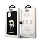 Karl Lagerfeld KLHMP14SSNIKBCK iPhone 14 6,1" hardcase czarny|black Silicone Ikonik Magsafe цена и информация | Telefoni kaaned, ümbrised | kaup24.ee