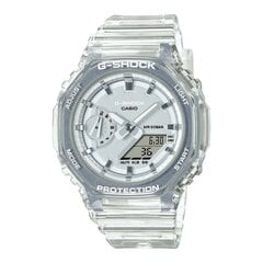 <p>Põrutuskindel Casio G-shock käekell pimedas helendavate seieritega ja taustavalgustusega on ideaalne valik naisele, kes soovib erilist kella. Kellal on sellised funktsioonid nagu: maailma aja funktsioon, stopper, taimer, 5 sõltumatut äratusfunktsiooni, mida saab hõlpsasti kasutada oluliste kohtumiste meeldetuletamiseks ning automaatne kalender, mis peale esimest seadistust näitab alati õiget kuupäeva. Kellal on võimalik muuta seierite positsiooni nupuvajutusega, mis võimaldab teil lugeda infot väikestelt digitaalekraanidelt. Kella veekindlus on 20 ATM.</p>
 цена и информация | Женские часы | kaup24.ee