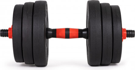 Modernhome Adjustable dumbbells 2x 20kg barbell set 40kg bar hind ja info | Hantlid, kangid, raskused | kaup24.ee