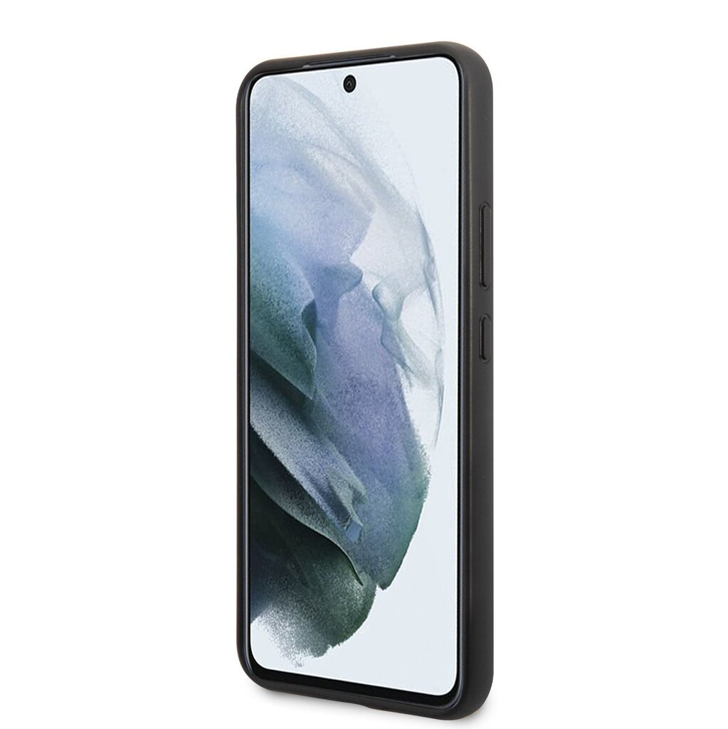 Guess PU 4G Metal Logo Case for Samsung Galaxy S23+ Pink hind ja info | Telefoni kaaned, ümbrised | kaup24.ee