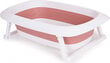 Ecotoys Baby bath pink folding bathtub with drain - Fudge hind ja info | Vannitooted | kaup24.ee