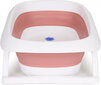 Ecotoys Baby bath pink folding bathtub with drain - Fudge hind ja info | Vannitooted | kaup24.ee