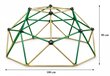 HyperMotion Children's Climbing Dome XL, Geodome, aia mänguväljak, läbimõõt: 1.8m цена и информация | Liumäed, Pikleri kolmnurgad | kaup24.ee