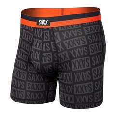 Meeste bokserid, Saxx Sport Mesh Boxer Brief Fly, Must - Checkerboard 67134-601 цена и информация | Мужские трусы | kaup24.ee