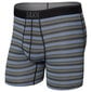 Meeste bokserid, Saxx Quest Qdm Boxer Brief Fly, Sinine - Solar Stripe Twilight 66758-601 цена и информация | Meeste aluspesu | kaup24.ee