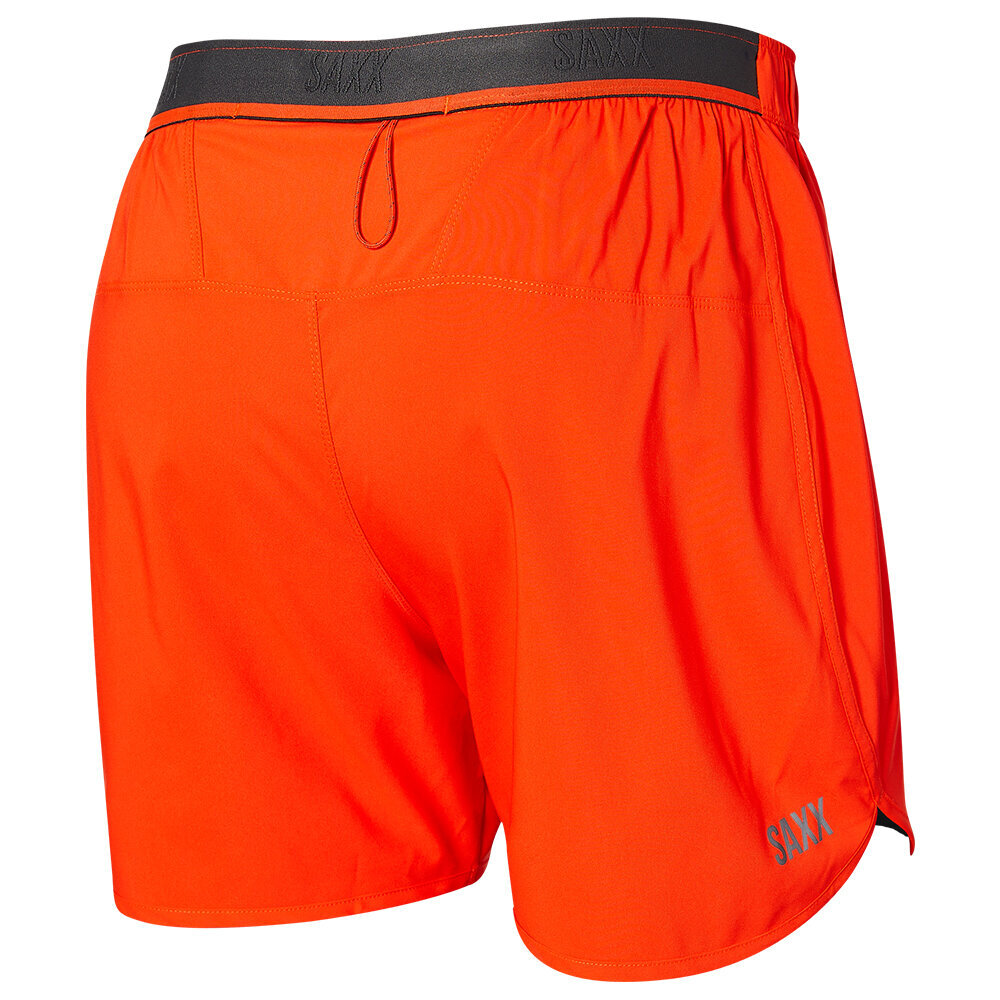 Meeste lühikesed püksid, Saxx Hightail 2n1 Run Short 5", Vermillion 66765-601 hind ja info | Meeste spordiriided | kaup24.ee