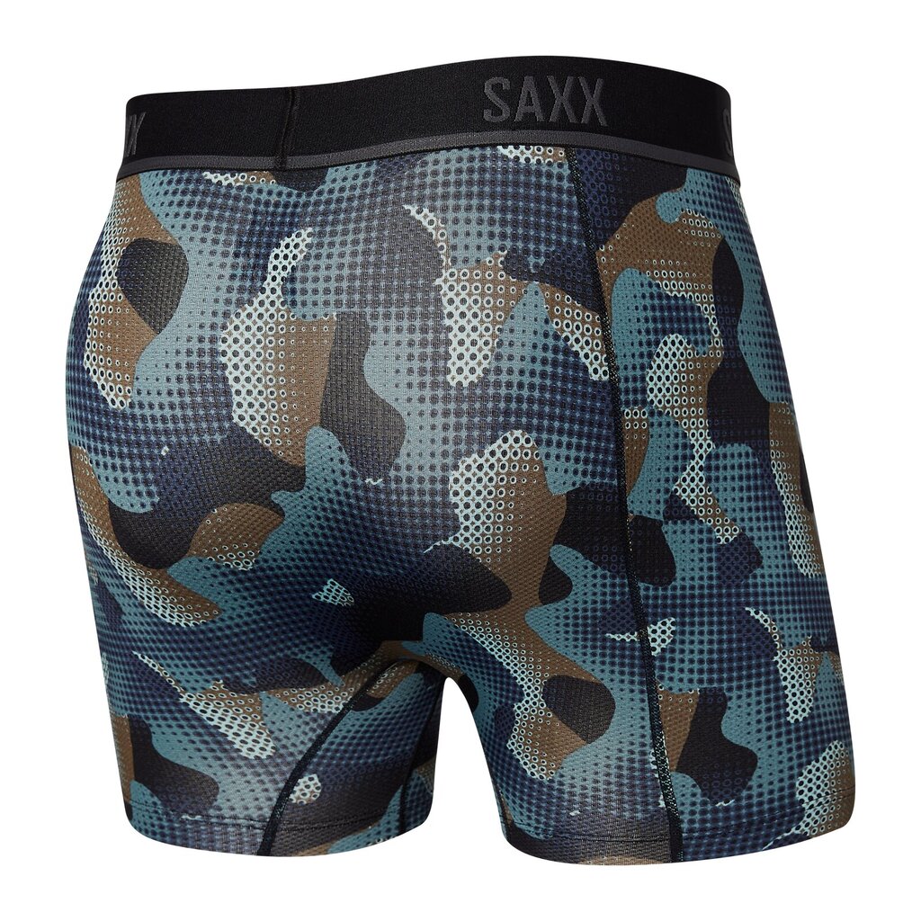 Meeste bokserid, Saxx Kinetic Mesh Boxer Brief, Navy - Fancy Camo 65317-601 цена и информация | Meeste aluspesu | kaup24.ee