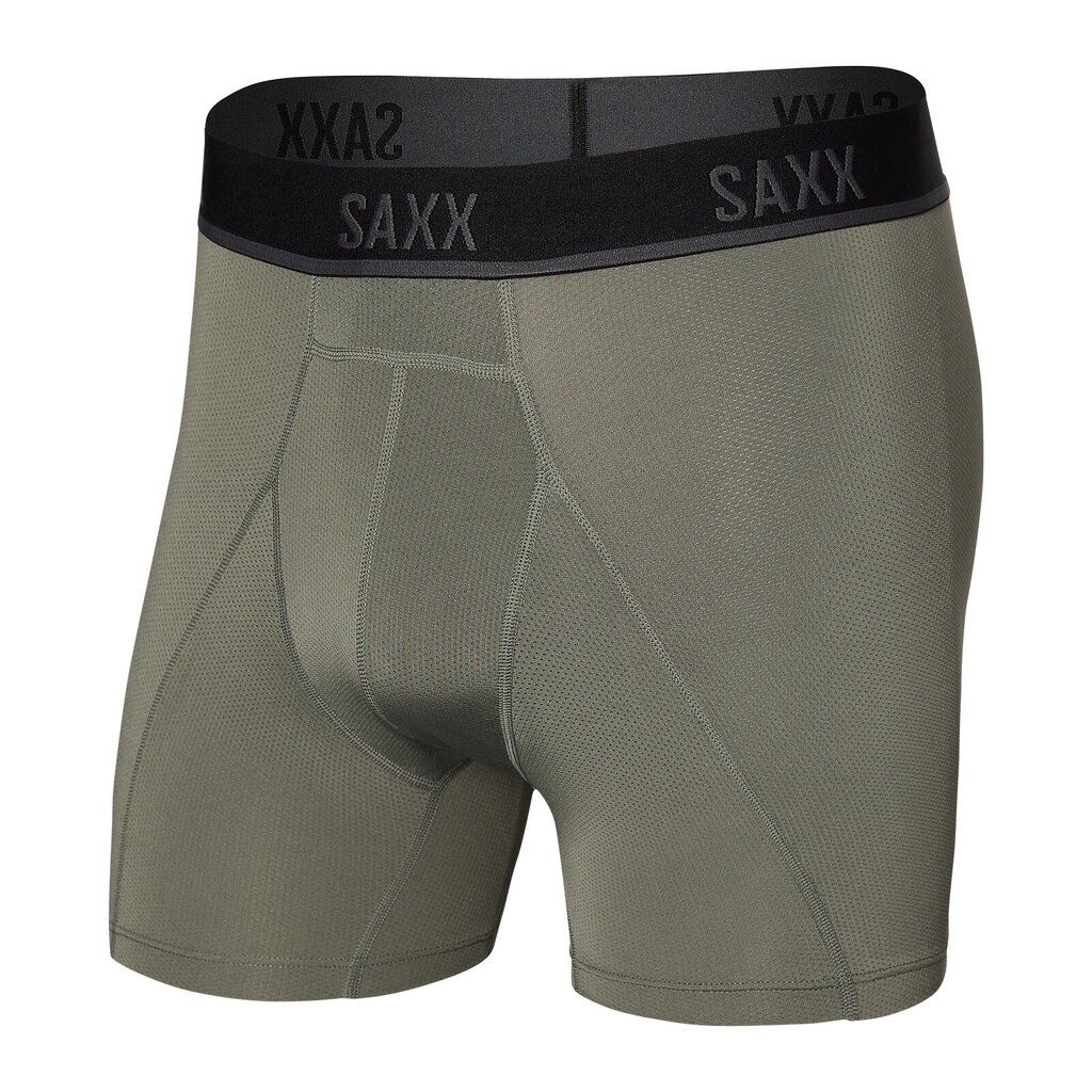 Meeste bokserid, Saxx Kinetic HD Boxer Bocer Brief, Hall 65319-386 цена и информация | Meeste aluspesu | kaup24.ee