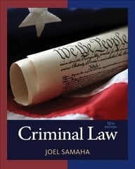 Criminal Law 12th edition hind ja info | Majandusalased raamatud | kaup24.ee