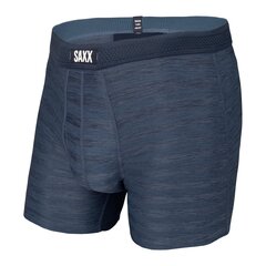 Meeste bokserid, Saxx Droptemp Cool Mesh Boxer Brief Fly, Dark Denim - Heather 64707-600 цена и информация | Мужские боксеры | kaup24.ee