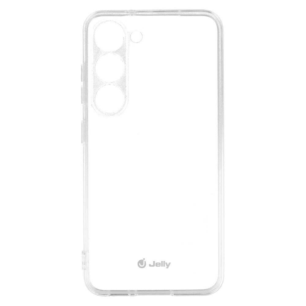 Telefoniümbris Samsung Galaxy S23, Jelly Case, läbipaistev цена и информация | Telefoni kaaned, ümbrised | kaup24.ee