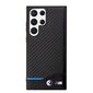 BMW M PU Carbon Blue Line Case for Samsung Galaxy S23 Ultra Black цена и информация | Telefoni kaaned, ümbrised | kaup24.ee