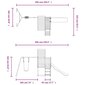 vidaXL mänguväljak liumäe, redeli ja kiigega, männipuit цена и информация | Mänguväljakud, mängumajad | kaup24.ee