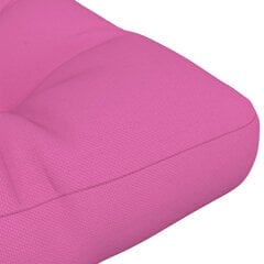 vidaXL euroalusest diivani padi, roosa, 50 x 50 x 12 cm, kangas hind ja info | Toolipadjad ja -katted | kaup24.ee