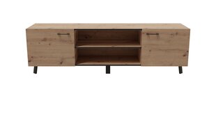 ТВ-столик ADRK Furniture Lofton Artisan, коричневый цена и информация |  Тумбы под телевизор | kaup24.ee