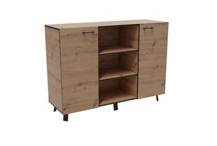 Комод ADRK Furniture Lofton Artisan, коричневый цена и информация | Комоды | kaup24.ee