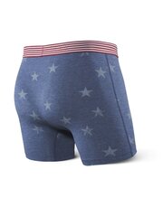 Meeste bokserid, Saxx Vibe Boxer Brief, Chambray - Americana 49446-386 цена и информация | Мужские боксеры | kaup24.ee