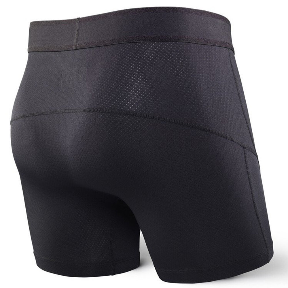 Meeste bokserid, Saxx Kinetic Boxer Brief, Mustout 49476-548 цена и информация | Meeste aluspesu | kaup24.ee