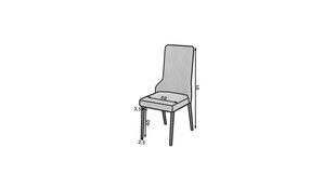 Кухонный гарнитур ADRK Furniture 83 Rodos, синий/коричневый цена и информация | Комплекты мебели для столовой | kaup24.ee