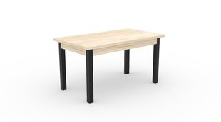 Стол ADRK Furniture 82 Rodos, коричневый/черный цена и информация | Кухонные и обеденные столы | kaup24.ee