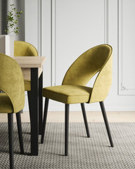 Köögimööbli komplekt ADRK Furniture 82 Rodos, roheline/pruun цена и информация | Комплекты мебели для столовой | kaup24.ee